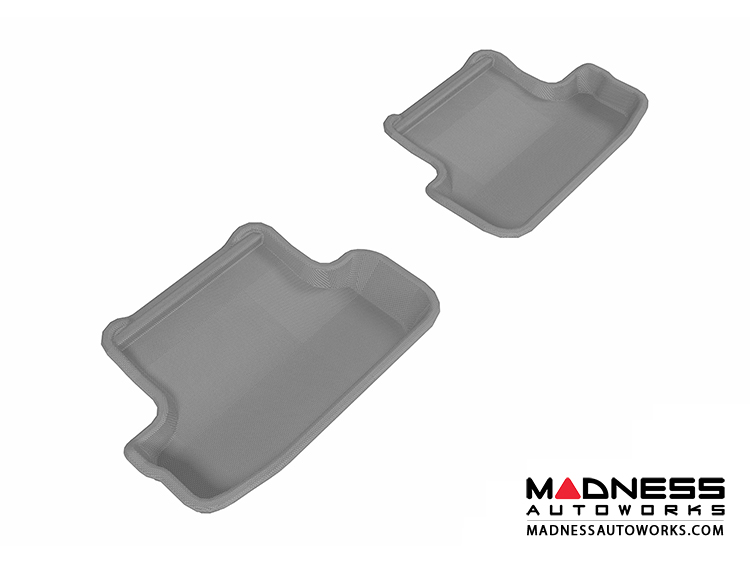 Audi A5/ S5 Floor Mats (Set of 2) - Rear - Gray by 3D MAXpider (2009-2015)